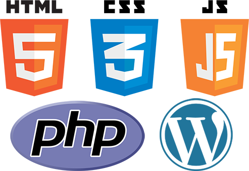 HTML CSS JS PHP WORDPRESS TECHNOLOGIES